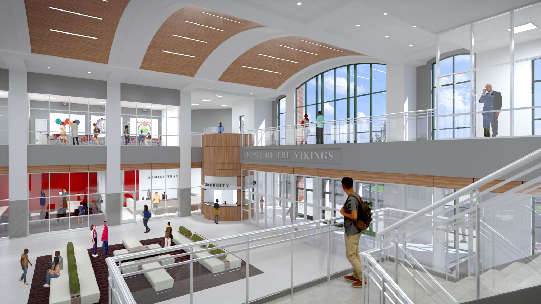 Normandy High School TR,i Architects St. Louis