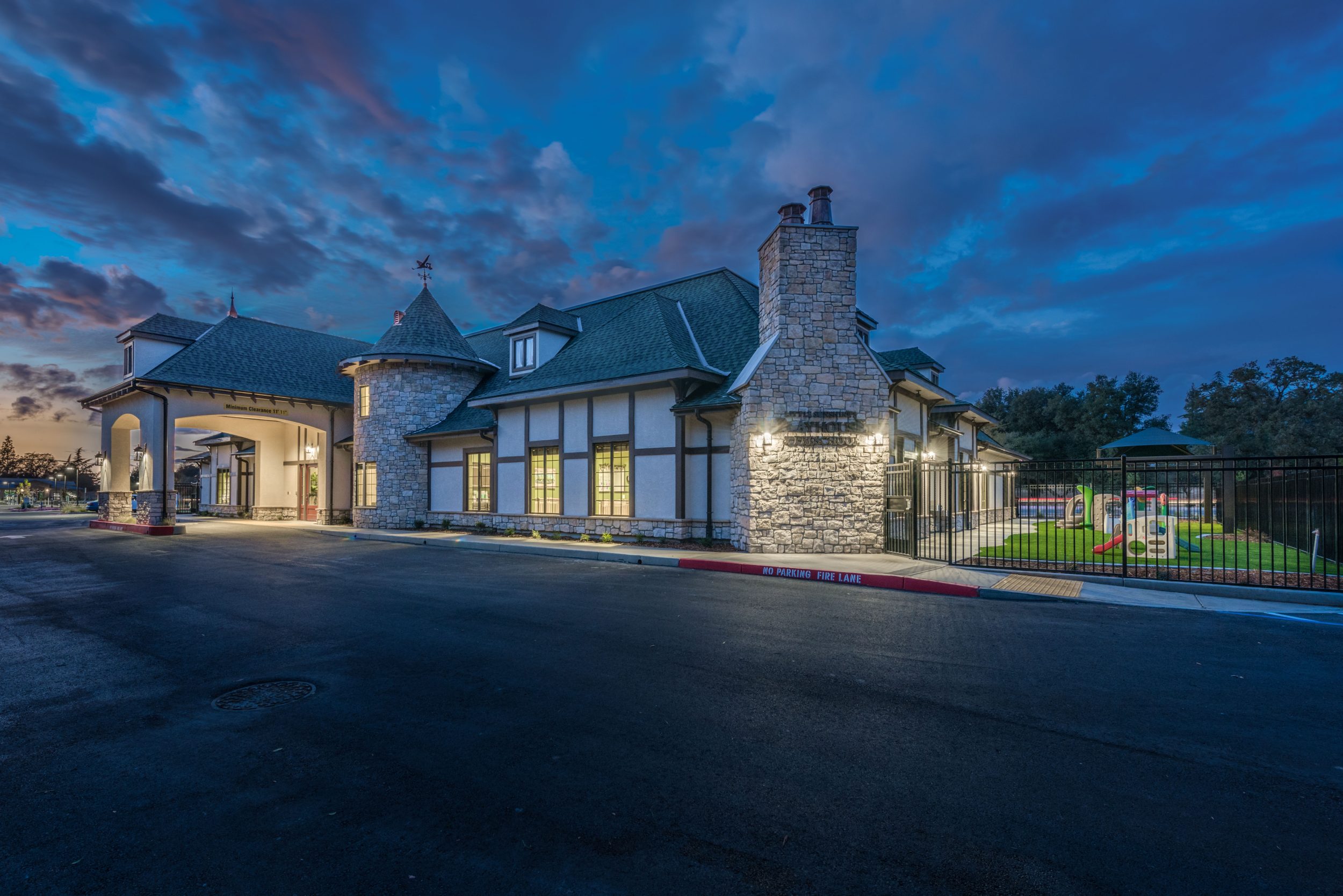 Little Sunshine's Playhouse Entry Drive